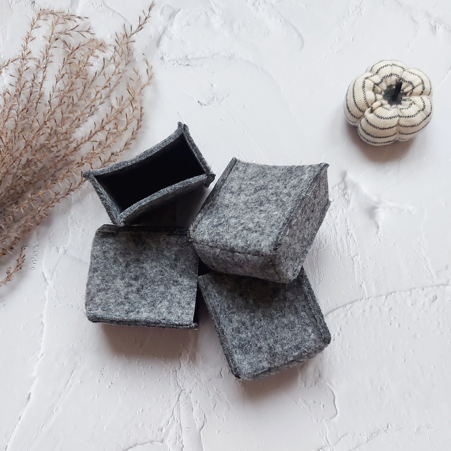 Felt CHAIR SOCKS | for RECTANGULAR-shaped FURNITURE LEGS