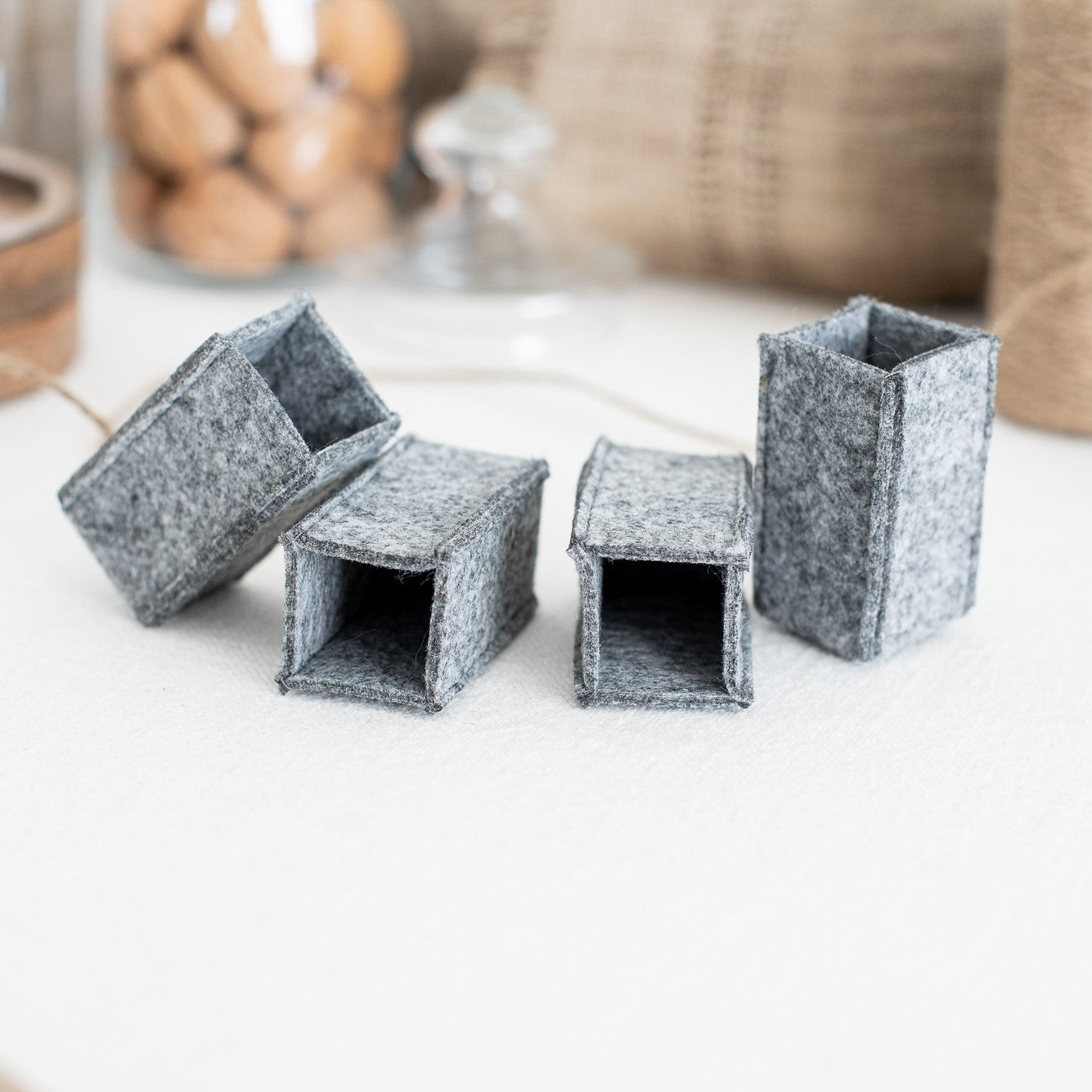 Felt CHAIR SOCKS | for ROUND-shaped FURNITURE LEGS