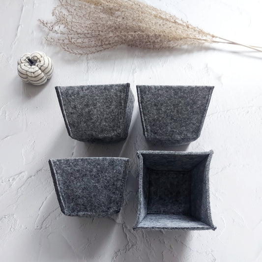 Felt CHAIR SOCKS | for TRAPEZOIDAL-shaped FURNITURE LEGS