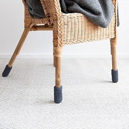 Crochet CHAIR SOCKS | BLACK