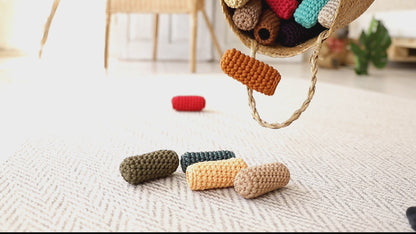 Crochet CHAIR SOCKS | MIDDLE GRAY